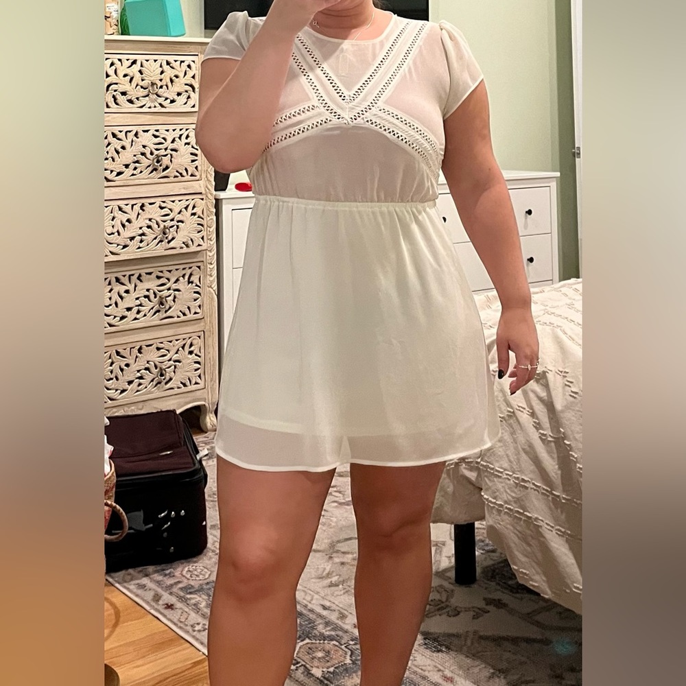 White F21 Dress